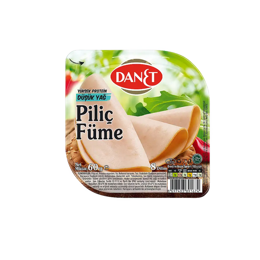 Danet Füme Piliç Tadımlık Dilimli 60 Gr