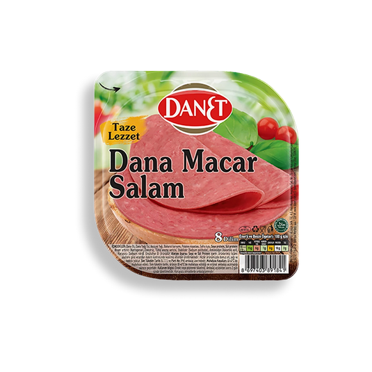 Dana Macar Salam Dilimli 50gr